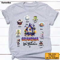 Personalized Halloween Gift Grandma Of Little Monsters Shirt - Hoodie - Sweatshirt 28408 thumb 1