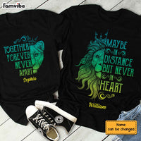 Personalized Lion King And Queen Love Couple T Shirt SB192 67O36 thumb 1