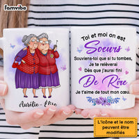 Personalized Gift For Friends Sisters French Mug 30780 thumb 1