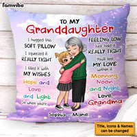 Hug This Pillow Gift: Personalized Present for Granddaughter from Grandma thumb 1