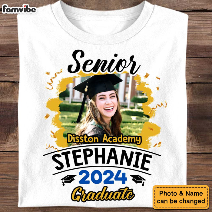 Personalized Graduation Gift Senior Custom Photo Shirt - Hoodie - Sweatshirt 32353 1