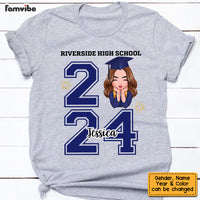 Personalized Graduation Girl Boy T Shirt JN142 30O53 thumb 1
