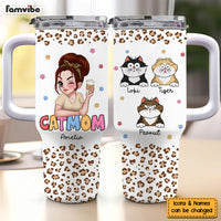 Personalized Funny Gift For Dog Lovers Dog Moms 40oz Tumbler With Straw 34663 thumb 1
