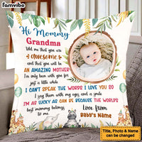 Personalized Gift For Daughter New Mom You Will Be An Amazing Mother Pillow 27075 thumb 1