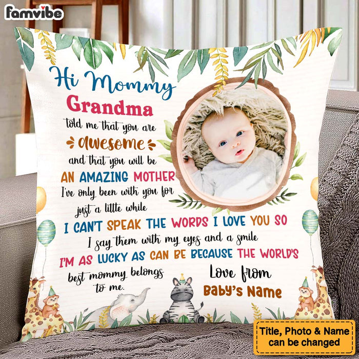 Personalized Gift For Daughter New Mom You Will Be An Amazing Mother Pillow 27075 1