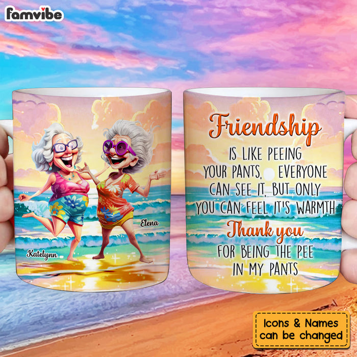 Personalized Gift For Friends Funny Old Ladies Mug 32746 1