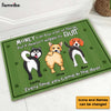 Personalized Gift Dog Wiggle Butt Every Time You Come In The Door Doormat 29929 1