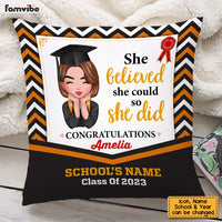 Personalized Graduation Girl Pillow AP141 23O53 thumb 1