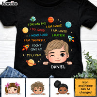 Personalized I Dream Big Grandson Kid T Shirt 28216 28707 thumb 1