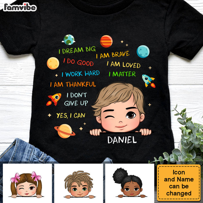 Personalized I Dream Big Grandson Kid T Shirt 28216 28707 1
