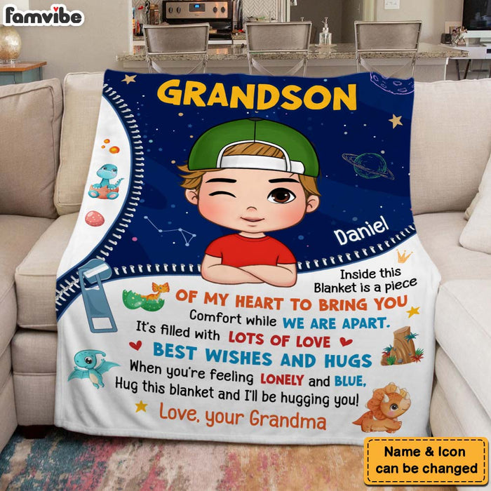 Personalized Gift For Grandson Inside This Blanket 31599 1