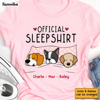 Personalized Official Sleep Dog T Shirt MR111 73O53 thumb 1