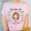 Personalized Gift For Granddaughter God Says Bible Verses Kid T Shirt - Kid Hoodie - Kid Sweatshirt 29914 1