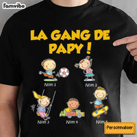 Personalized Grandpa Sport French Papa Grand-père T Shirt AP1411 95O58 thumb 1