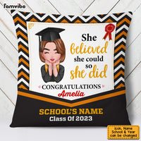 Personalized Graduation Girl Pillow AP141 23O53 thumb 1