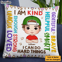 Personalized Gift For Grandson I Am Kind Affirmation Pillow 27788 thumb 1