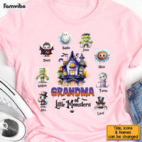 Personalized Halloween Gift Grandma Of Little Monsters Shirt - Hoodie - Sweatshirt 28408 thumb 1