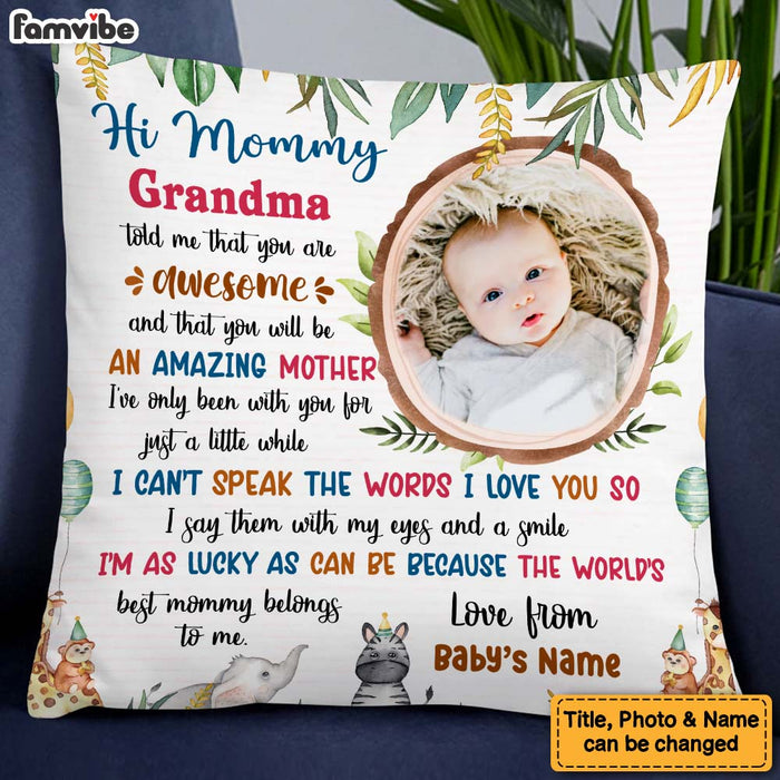 Personalized Gift For Daughter New Mom You Will Be An Amazing Mother Pillow 27075 1