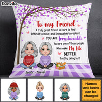 Personalized Gift For Friends A Truly Great Friend Pillow 30537 thumb 1