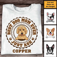 Personalized Certified Dog Mom Shirt - Hoodie - Sweatshirt 24499 thumb 1