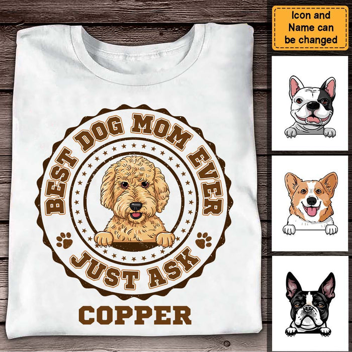 Personalized Certified Dog Mom Shirt - Hoodie - Sweatshirt 24499 1