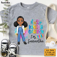 Personalized Back To School Gift For Granddaughter Kid T Shirt 27628 thumb 1
