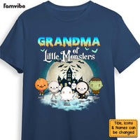 Personalized Halloween Gift For Grandma Of Little Monsters Shirt - Hoodie - Sweatshirt 27860 thumb 1