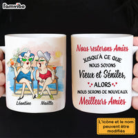 Personalized Gift For Friends French Old And Senile Mug 30385 thumb 1