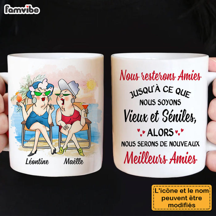 Personalized Gift For Friends French Old And Senile Mug 30385 1