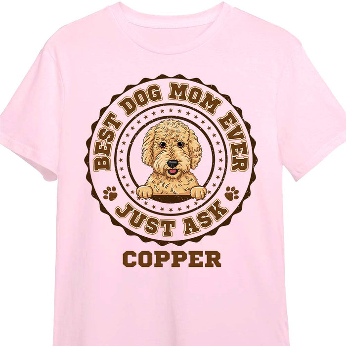 Personalized Certified Dog Mom Shirt - Hoodie - Sweatshirt 24499 1