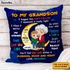 Personalized Gift For Grandson On The Moon Pillow 30425 1