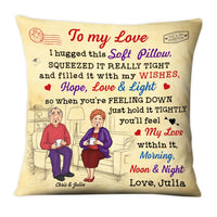 Personalized Couple Gift Hugged This Soft Pillow 31030 thumb 1