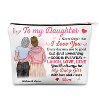 Personalized Gift For Daughter Never Forget Cosmetic Bag 32212 thumb 1