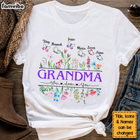 Personalized Grandma Gift Grandma Garden Shirt - Hoodie - Sweatshirt 31842 thumb 1