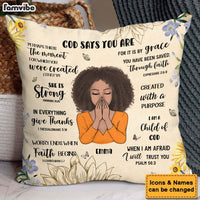 Personalized Gift For Daughter God Say You Are Pillow 32006 thumb 1