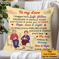 Personalized Couple Gift Hugged This Soft Pillow 31030 thumb 1