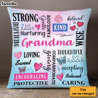 Personalized Gift For Grandma Positive Affirmation Pillow 30615 thumb 1