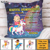 Personalized Gift For Granddaughter To My Granddaughter Unicorn Kid Pillow 30818 1