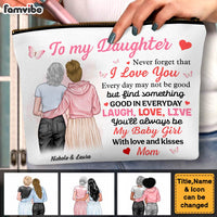 Personalized Gift For Daughter Never Forget Cosmetic Bag 32212 thumb 1