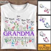 Personalized Grandma Gift Grandma Garden Shirt - Hoodie - Sweatshirt 31842 thumb 1