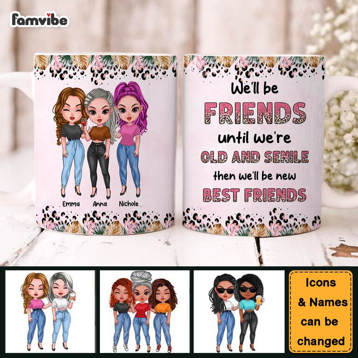 Personalized Gift For Friend Until We're Old Mug 32030 1