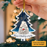 Personalized The Joy Of Christmas Is Family 2 Layered Mix Ornament 29669 thumb 1