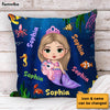 Personalized Granddaughter Mermaid Custom Name Pillow 30851 1