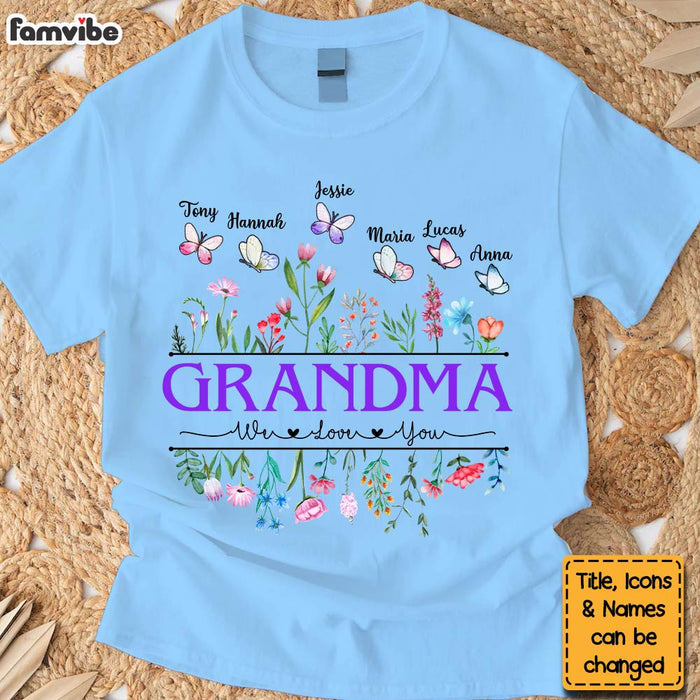 Personalized Grandma Gift Grandma Garden Shirt - Hoodie - Sweatshirt 31842 1