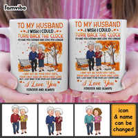 Personalized Gift For Couple  I Wish I Could Turn Back The Clock Mug 31487 thumb 1