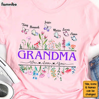 Personalized Grandma Gift Grandma Garden Shirt - Hoodie - Sweatshirt 31842 thumb 1