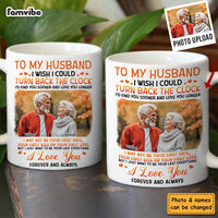 Personalized Gift For Couple  I Wish I Could Turn Back The Clock Mug 31487 thumb 1