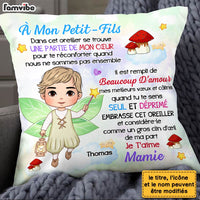 Personalized Gift For Granddaughter Little Fairy Princess French Pillow 31028 thumb 1