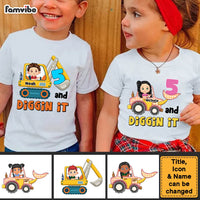 Personalized Birthday Gift For Grandson Construction Crew Kid T Shirt - Kid Hoodie - Kid Sweatshirt 31668 thumb 1