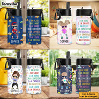 Personalized Gift For Kid I Am Kind Kids Water Bottle 32073 thumb 1